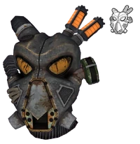 Remnants Tesla helmet