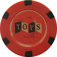 Replica de la ficha del casino, encontrada en la edición del Colector