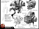 Agricola mining robot