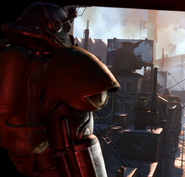 Armadura potente mostrada no trailer oficial de Fallout 4