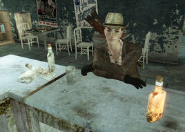 Cass at the bar