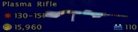 The Inventory/in-game model of the plasma rifle