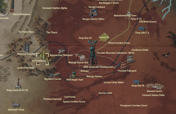 Fort Defiance map