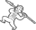 Throwing spear icon