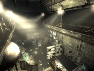 Sala de investigación en los niveles inferiores