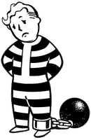 A prisoner Vault Boy