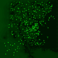 Points of interest map