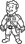 Icon Chinese officer jumpsuit