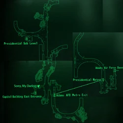 Presidential Metro map