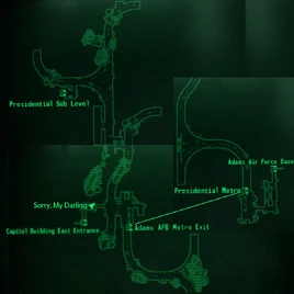 Presidential Metro map