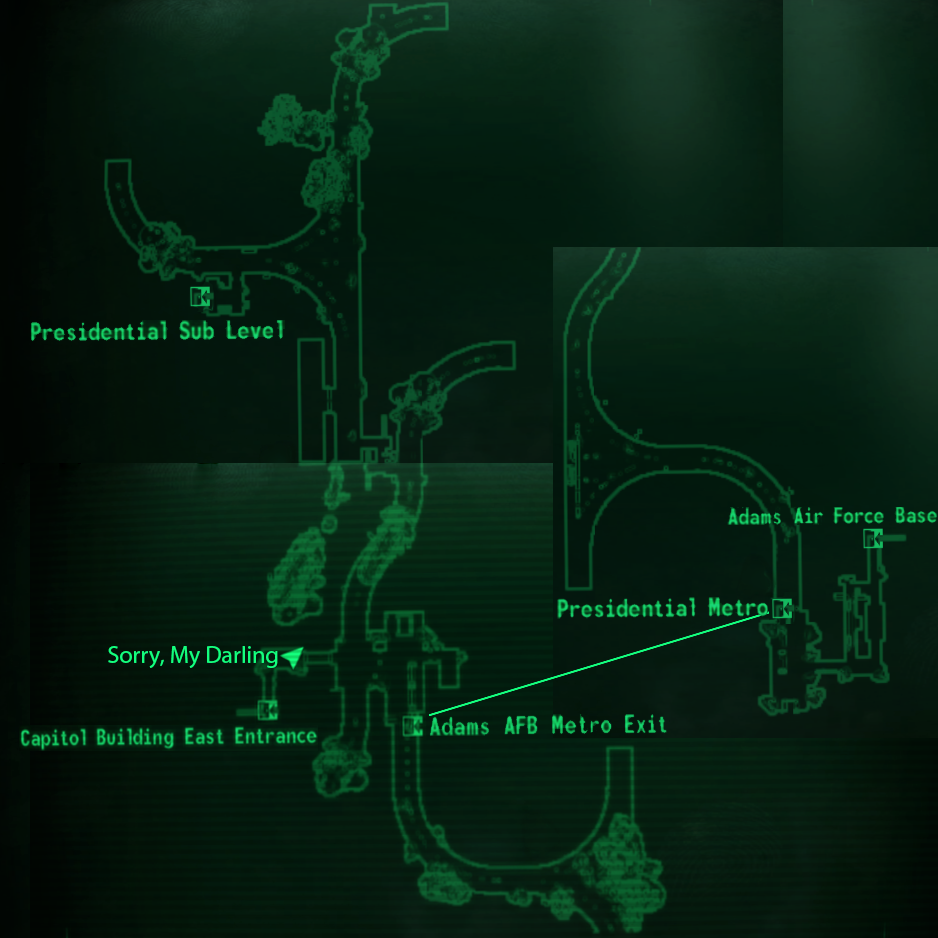 Fallout 3 Detailed Metro Map : u/greypilgrim228