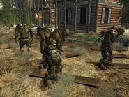 Group of super mutants in Jacobstown