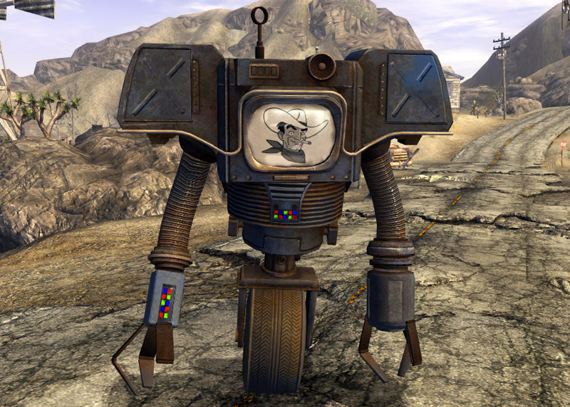 fallout nv robot race