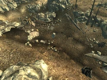 Absturzstelle nach Mothership Zeta