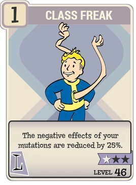 FO76 Class Freak perk
