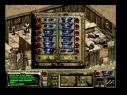 The combat maneuvers menu