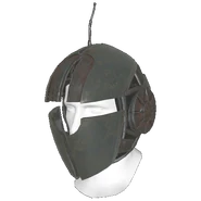 Assaultron helmet closed