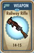 Railway rifle card