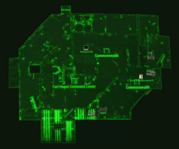 Fort Hagen map