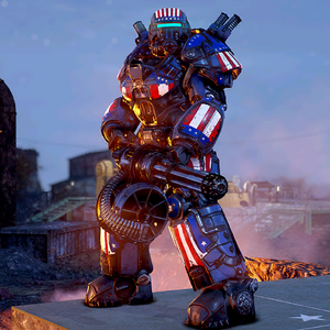 Liberty Prime Power Armor Skin Fallout Wiki Fandom