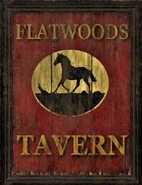 Flatwoods Tavern sign
