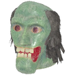 Fasnacht green toothy man mask (Protectron)
