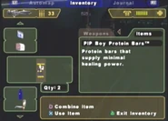 Vault Boy in PIP Boy Protein Bars