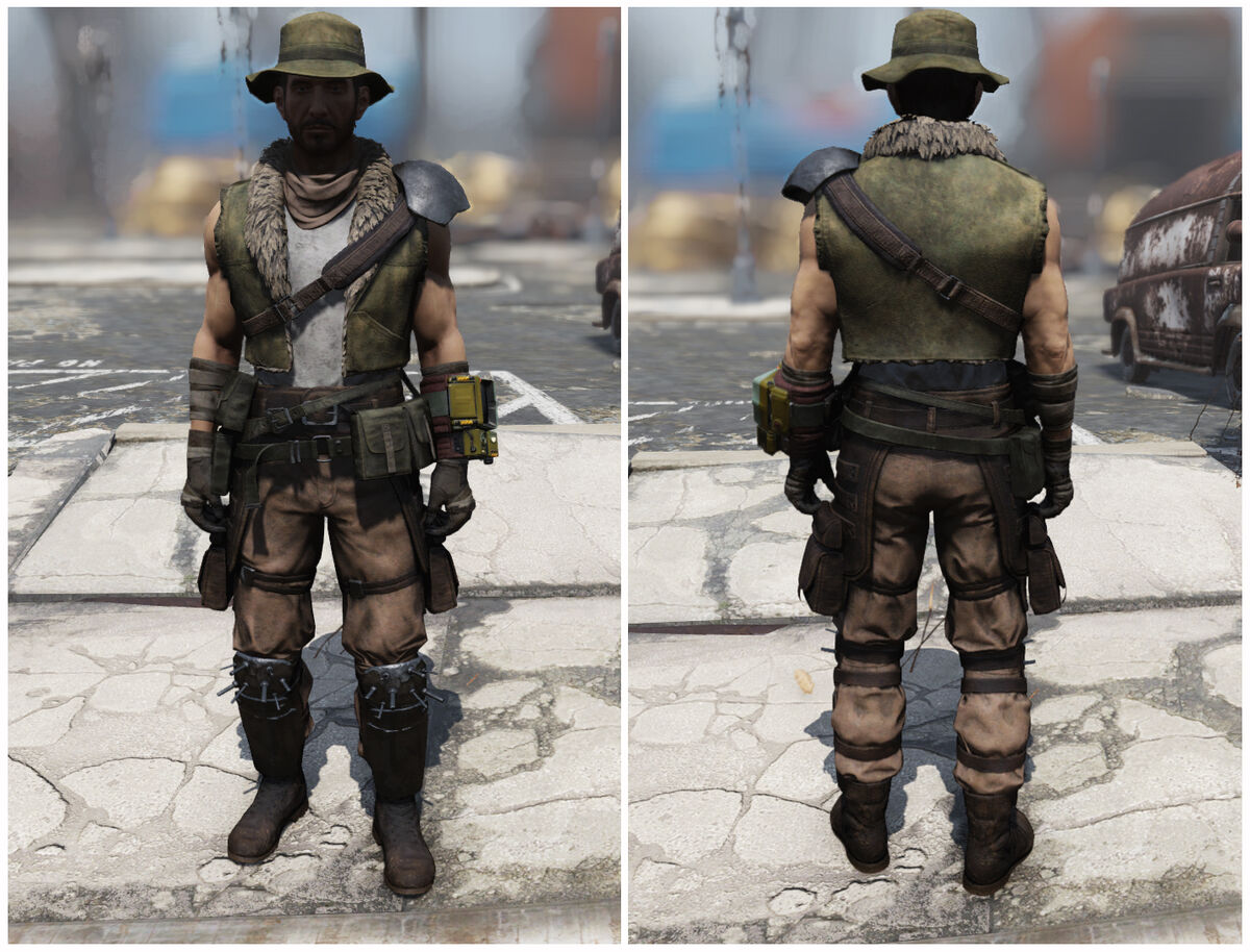 Fallout 4 костюм охотника фото 100