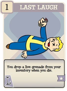 FO76 Last Laugh perk