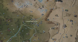 FO76 Morgantown Station wmap