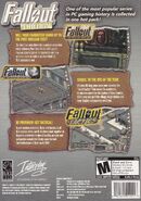 Fallout Trilogy (edição de 2009): costas