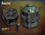 Vault-Tec reactor concept art by Josh Jay