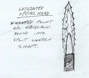 Serrated blade concept art