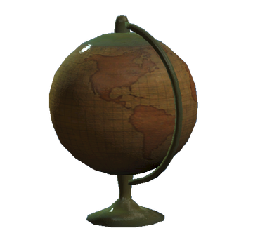 Antique Globe Fallout 76 Wiki Fandom Antique Globe Fallout 76, Fallout 76 Antique Globe Lamps Value