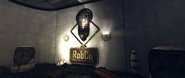 The sculpture seen in the RobCo Research Facility lobby