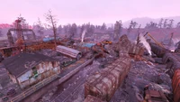 FO76 Flooded trainyard