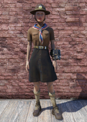 FO76 Pioneer Scout Possum Skirt with Hat.png