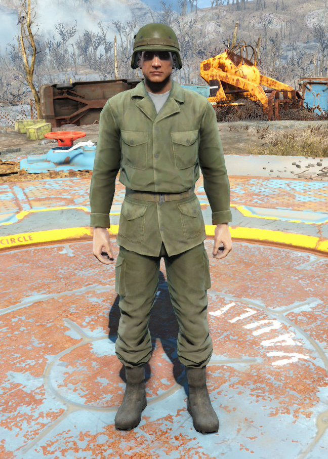 fallout 4 army uniform