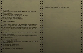 FO76BS Note Invoice STOH-WK101