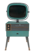 Pre-War Radiation King television from Fallout 4