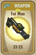 Fat Man card