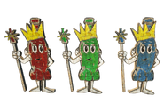 King Cola cutouts