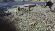 FO76RE Hostile Camp Super Mutants, Hounds Floaters