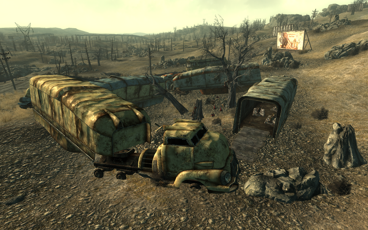 Five Axles Rest Stop Fallout Wiki Fandom