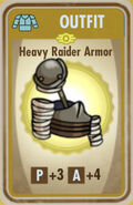 FoS Heavy Raider Armor Card