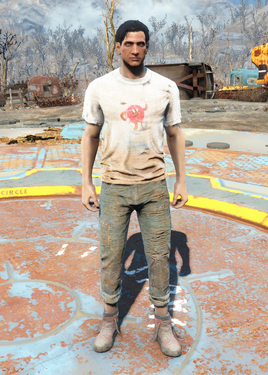 Fo4 Cappy Shirt and Jeans