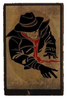 Silver Shroud calling card