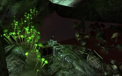 Zemsta obok dużego zbiornika z krwią