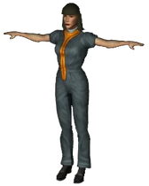 Une image du Prisonnier féminin en entier Démo technique de Van Buren