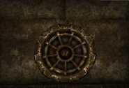 Puerta del refugio (no se puede ver durante el transcurso normal del juego)